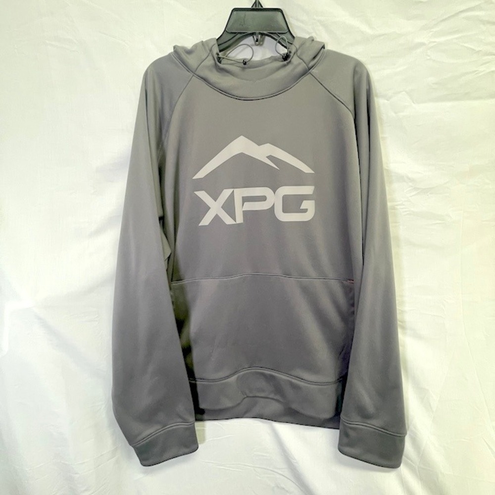 Cabela's XPG Extreme Performance Gear Gray Pullover Hoodie 2XL‎